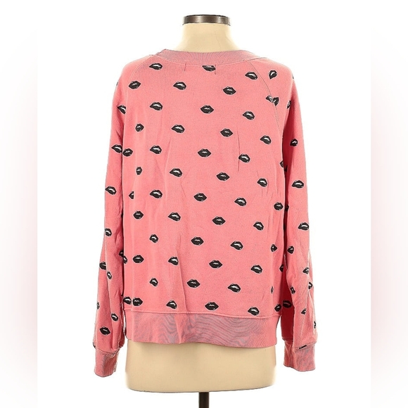 Wildfox Kiss Lip Print Sweatshirt - XS - Picture 3 of 5